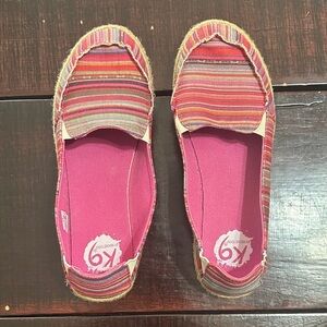 Women's Striped Espadrilles